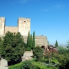 Zdjęcie z Hiszpanii - Mury obronne Alhambry