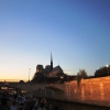 Zdjęcie z Francji - Notre Dame wieczorem