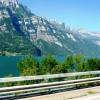 w drodze do Lichtenstein - Zdjęcie w drodze do Lichtenstein - jezioro Walensee