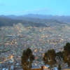 Zdjęcie z Boliwii - panorama La Paz wieczorem