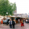 Zdjęcie z Holandii - Gouda - stragany na rynku