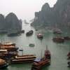 Zdjęcie z Wietnamu - port halong bay