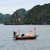 Zdjęcie z Wietnamu - rybacy z halong