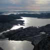 Zdjęcie z Norwegii - widok Bergen z Mt Ulriken