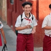 Zdjęcie z Kuby - Uczniowie idący ze szkoły