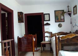 Wnętrze chaty kaszubskiej