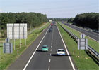 Autostradą z Łodzi na Śląsk.