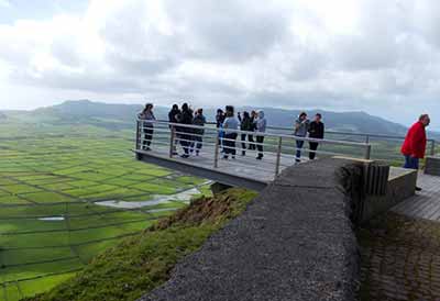 Punkt widokowy Serra do Cume na Azorach Punkt widokowy Serra do Cume na Azorach
