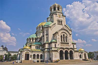 Sobór św. Aleksandra Newskiego w Sofii. Sobór św. Aleksandra Newskiego w Sofii.