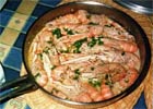 Buzara - scampi czyli langustynki