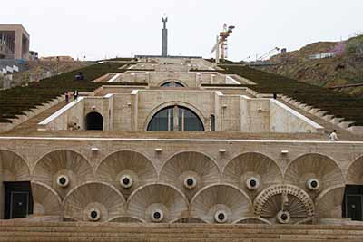 Kaskady w Erywaniu. Kaskady w Erywaniu.