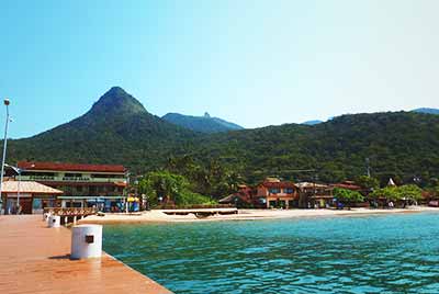 Przystań na brazylijskiej wyspiue Ilha Grande, fot. kan Przystań na brazylijskiej wyspiue Ilha Grande, fot. kan