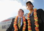 Inauguracyjny lot nowego Boeinga w barwach British Airways