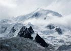 Osuszanie jeziora pod lodowcem na Mont Blanc