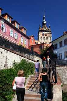 Wieża zegarowa w Sighisoarze, fot.Sorin Toma/MDRT.