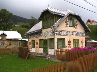 Zagroda na rumuńskiej wsi