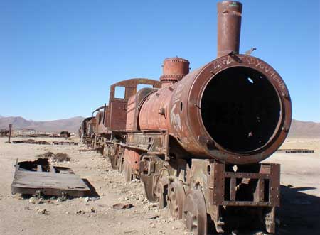 Cmentarzysko pociągów