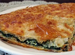 Burek ze szpinakiem