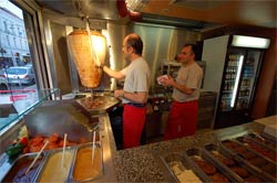 Przygotowywanie kebabu