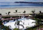 Włochy: łyżwy latem na plaży?