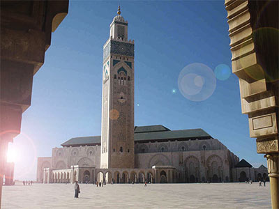 Meczet Hassana II w Casablance. Meczet Hassana II w Casablance.