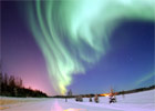 Norwegia i zorza polarna