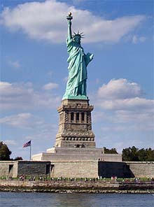Statua Wolności w Nowym Jorku, fot.wikimedia.org.