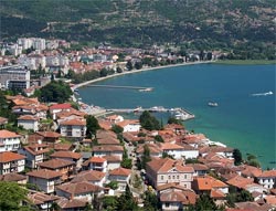 Ochryd - panorama miasta