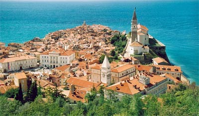 Widok na Piran Widok na Piran