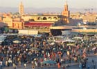 Plac Djemaa el-Fna w Marrakeszu