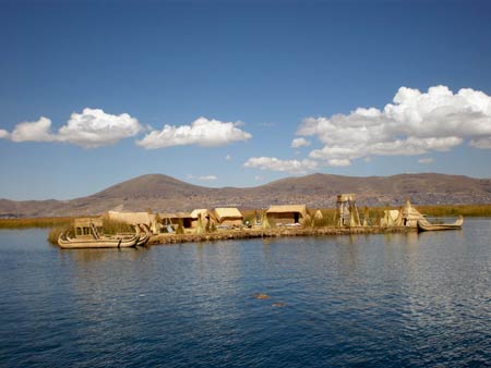 Pływające wyspy Uros