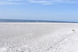 Plaża Dueodde na Bornholmie