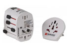 Uniwersalny adapter podróżny i ładowarka USB w jednym