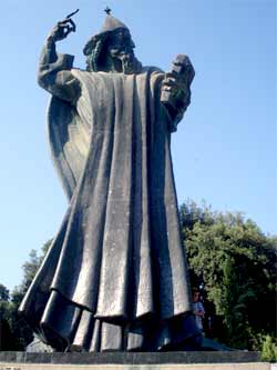 Pomnik Grzegorza z <a href='miejsce,nin,403.html
'>Ninu</a> w Splicie