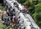 Tajlandia: wykolejenie pociągu