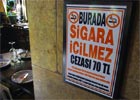 Protestowali przeciwko zakazowi palenia w Turcji.