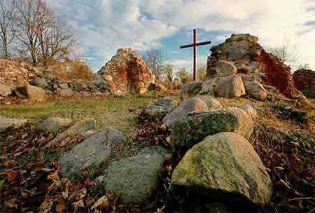Ruiny kościoła w Kostrzynie nad Odrą