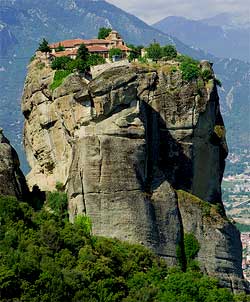 Jeden z klasztorów w Meteorach