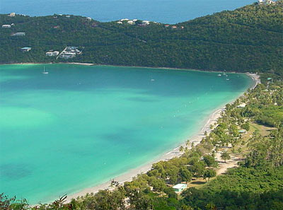 Plaża na wyspie St. Thomas Plaża na wyspie St. Thomas