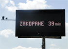 Zakopianka: sprawdź czas przejazdu w internecie