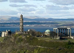 Calton Hill w Edynburgu