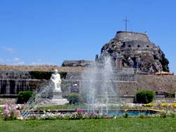 Nowa Forteca w mieście Korfu