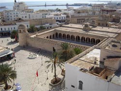 Widok na Wielki Meczet w Sousse