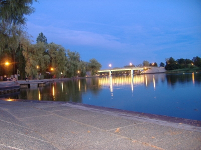 Zdjęcie z Polski - Augustów nocą