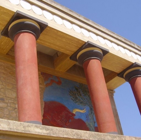 Zdjęcie z Grecji - Knossos