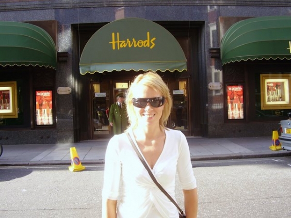 Zdjęcie z Wielkiej Brytanii - przed Harrods