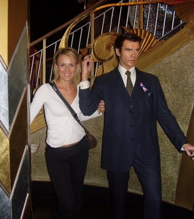 Zdjęcie z Wielkiej Brytanii - z  Bondem:)