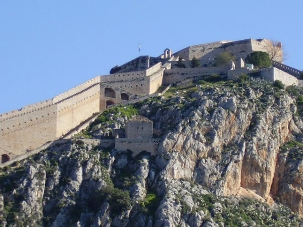 Zdjęcie z Grecji - zamek/fort Palamidi