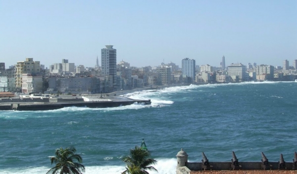 Zdjęcie z Kuby - Hawana -widok na Malecon
