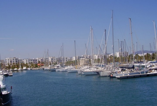 Zdjęcie z Tunezji - marina w Hammamet